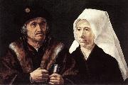 GOSSAERT, Jan (Mabuse) An Elderly Couple cdfg oil painting artist